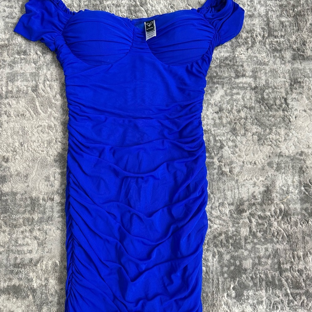 Windsor mini Off-Shoulder Dress